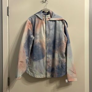 Marc New York - tie dye windbreaker/rain jacket - Medium
